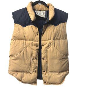 William Barry Tan and Navy Vest
